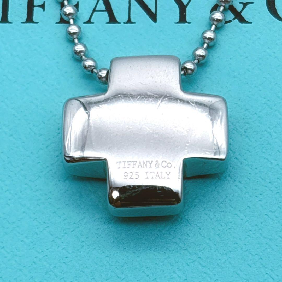 美品◎ ティファニー ローマンクロス ネックレス ペンダント シルバー925