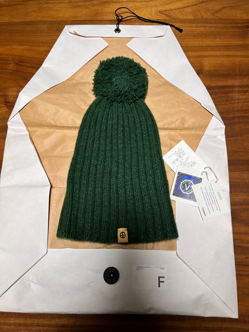 帽子 visvim KNIT POMPOM BEANIE (YAK WOOL)