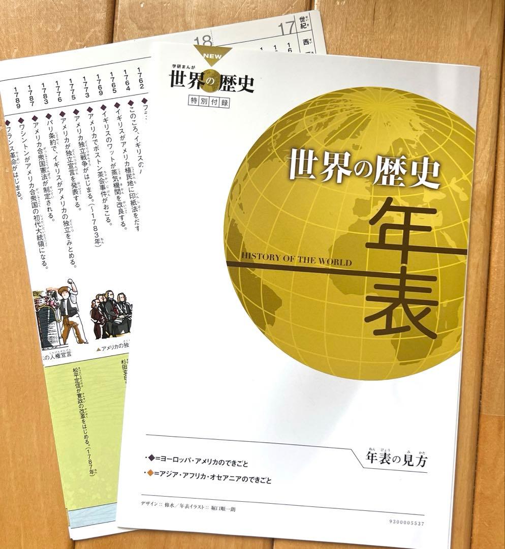 【箱入】学研まんが New世界の歴史 別巻2冊付き(全14巻)