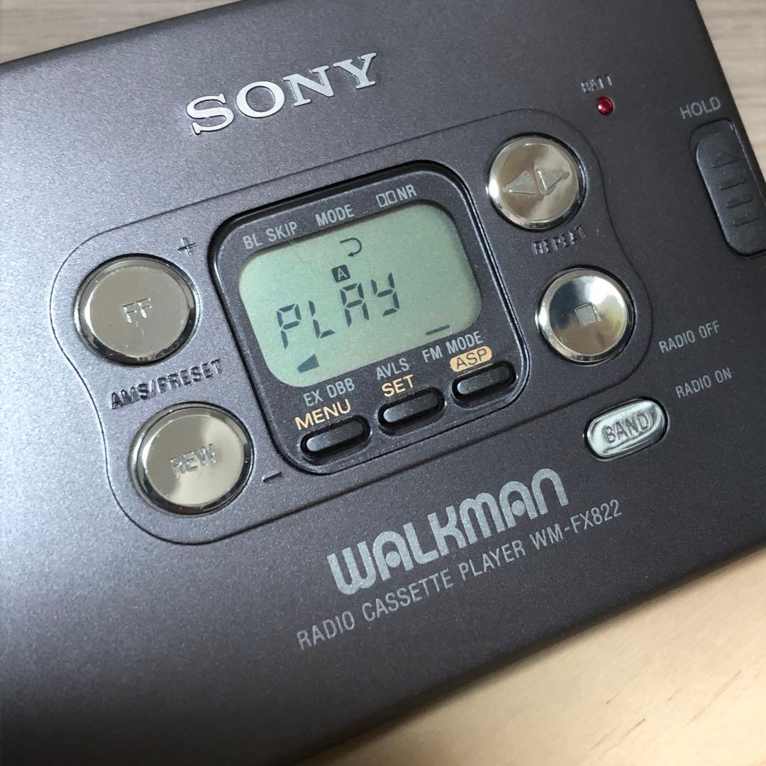 SONY WALKMAN WM-FX822カセットプレーヤー 再生可能 現状渡し