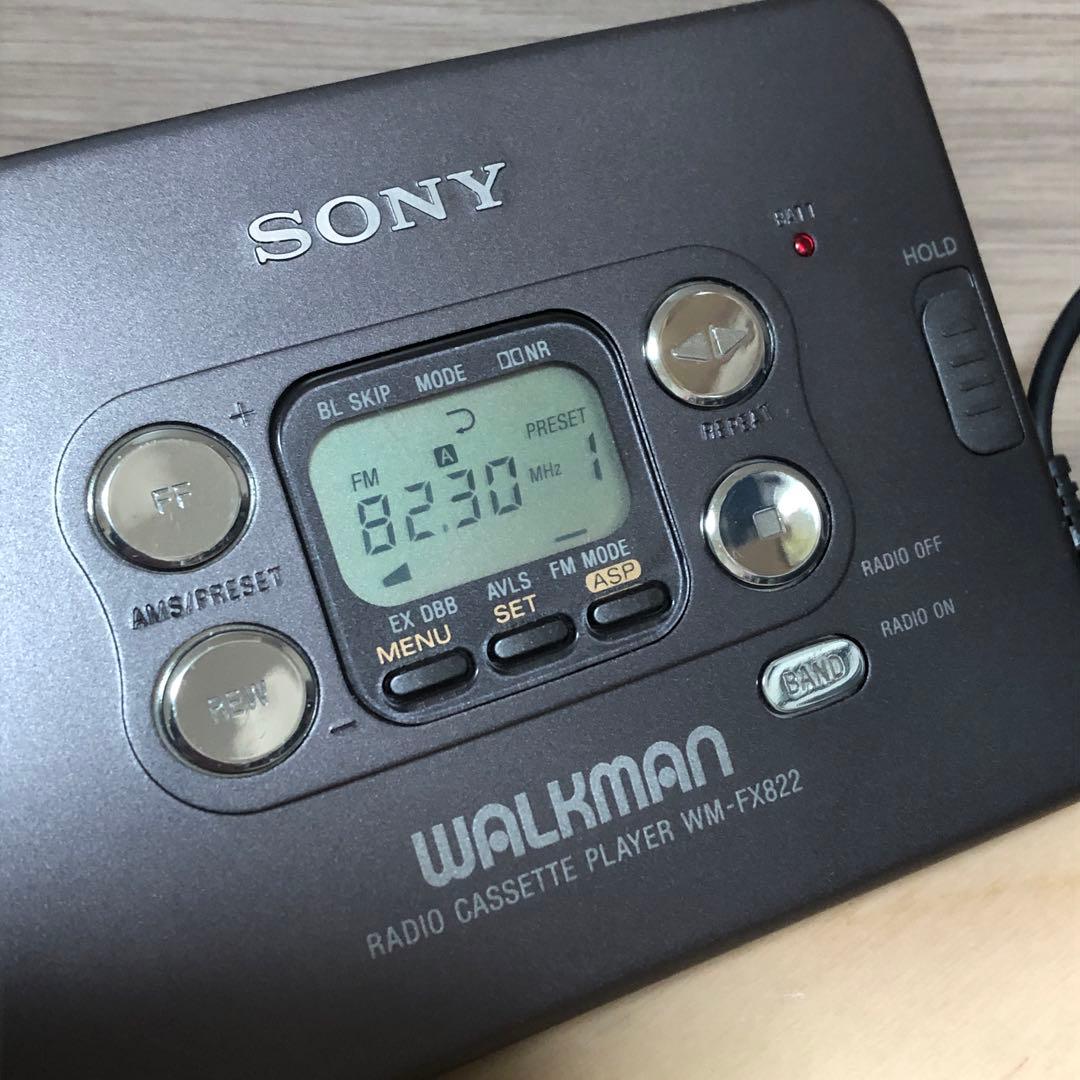 SONY WALKMAN WM-FX822カセットプレーヤー 再生可能 現状渡し