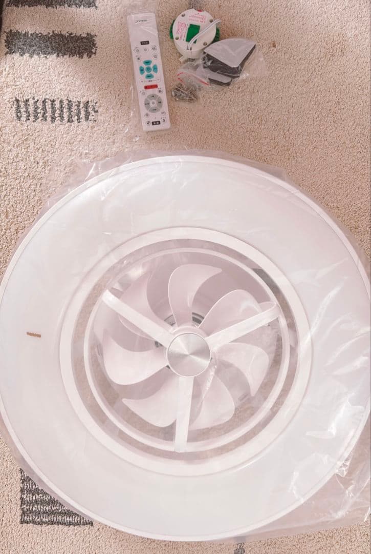 80 シーリングファンライト 12畳 首振り ファン付き 正逆回転