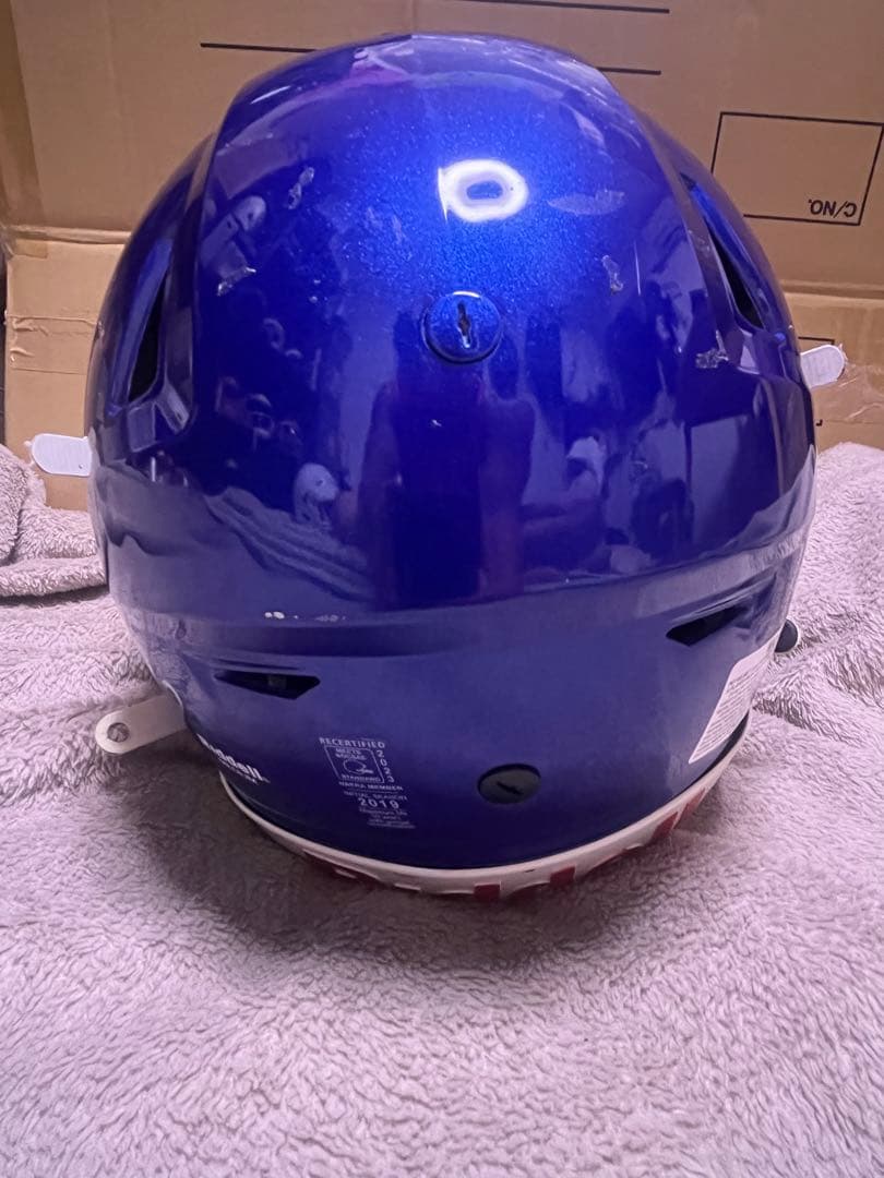 ハリRiddell speed flex 青　M