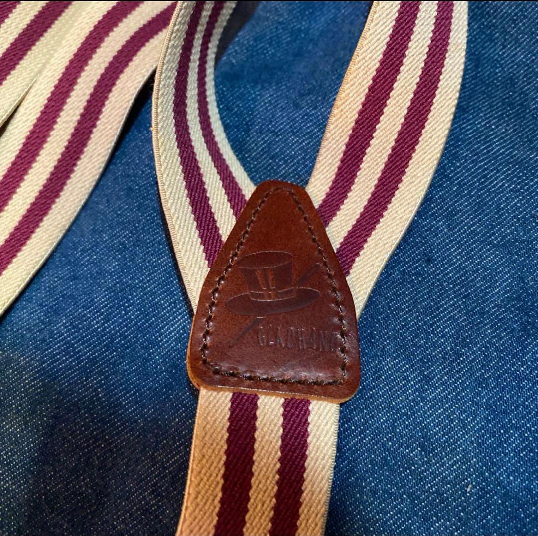 GLAD HAND デニム&サスペンダー