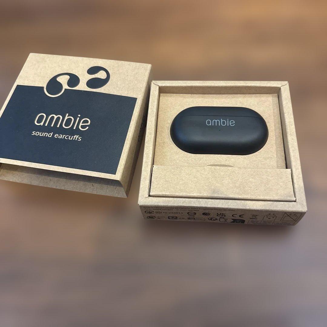 ambie イヤホン 新品未使用 ケース付き