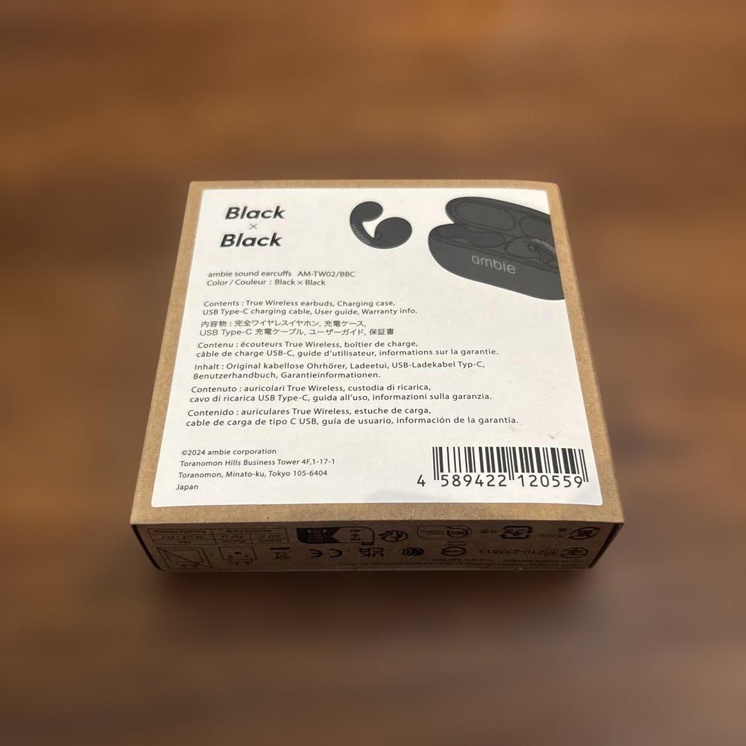 ambie イヤホン 新品未使用 ケース付き