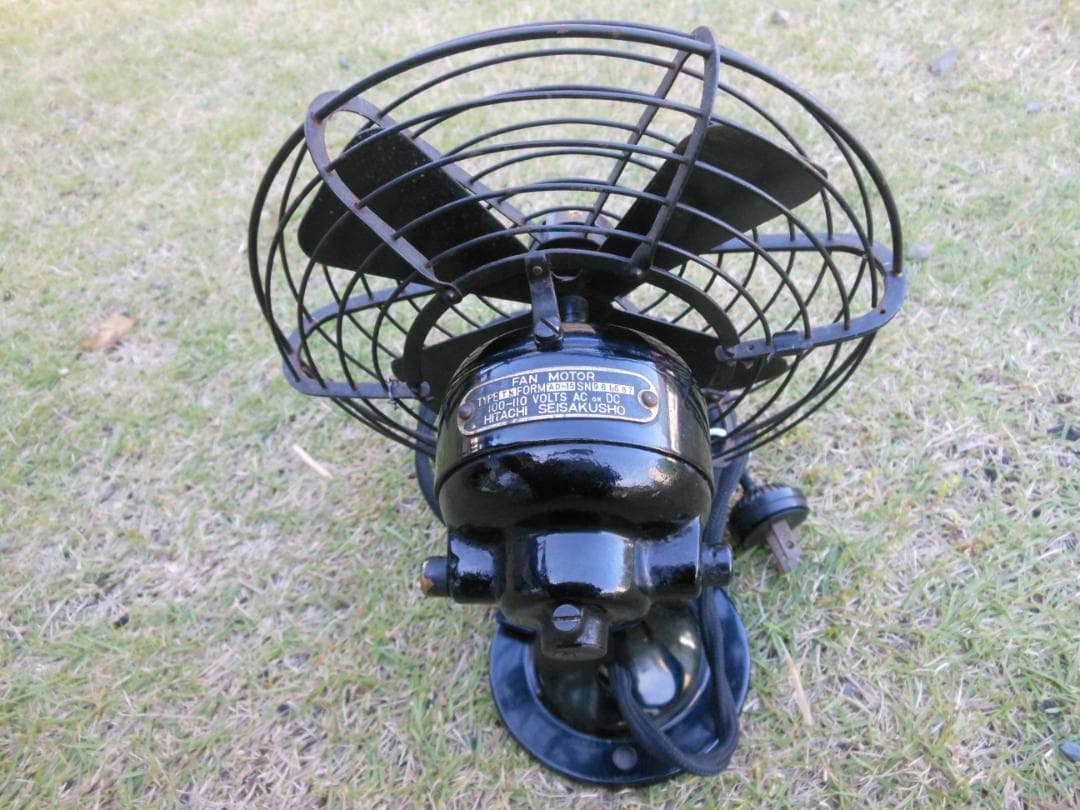 扇風機　卓上扇風機　日立製作所　4枚羽　小型　アンティーク