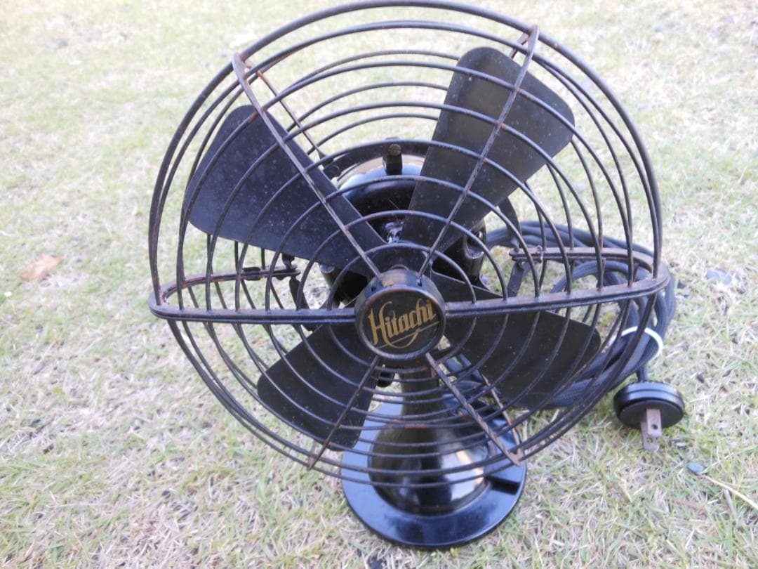 扇風機　卓上扇風機　日立製作所　4枚羽　小型　アンティーク
