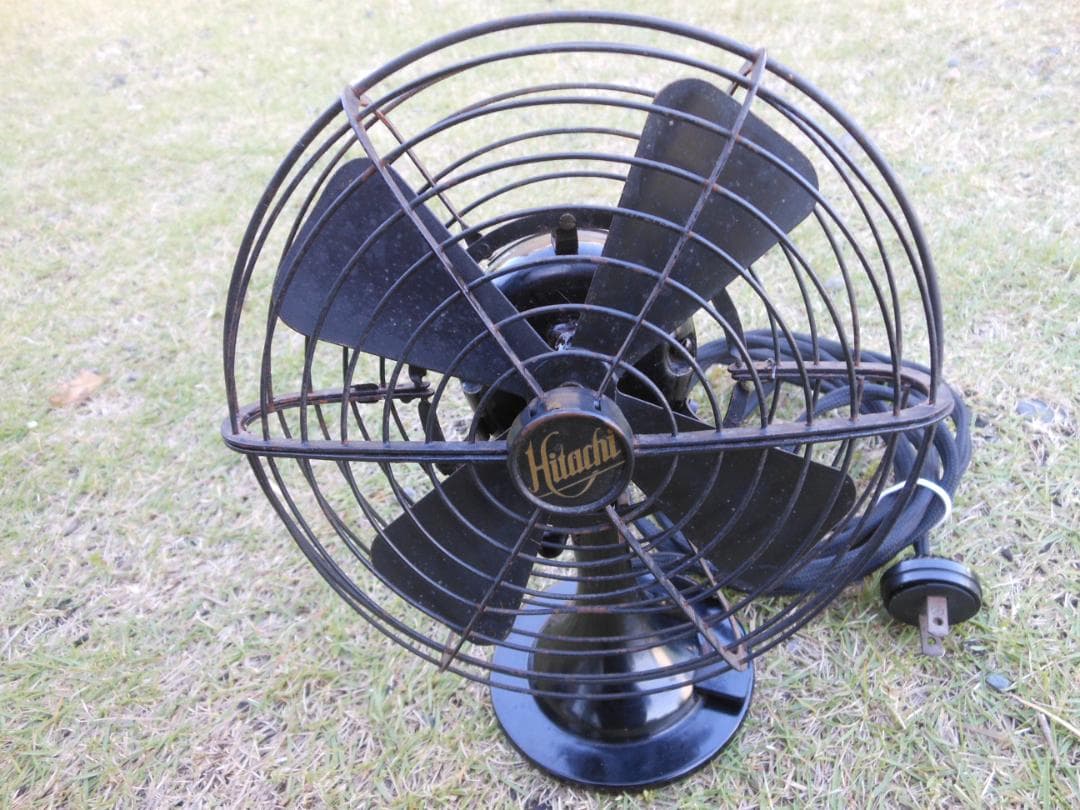 扇風機　卓上扇風機　日立製作所　4枚羽　小型　アンティーク