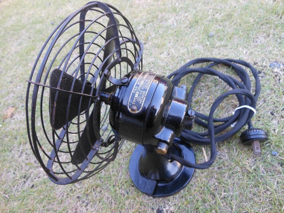 扇風機　卓上扇風機　日立製作所　4枚羽　小型　アンティーク