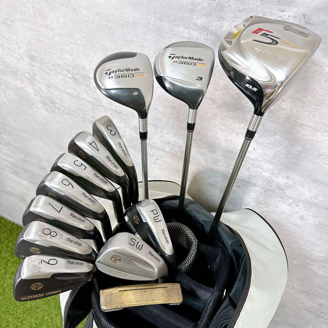 ゴルフクラブセット メンズ テーラーメイド フルセット 13本 【K439】