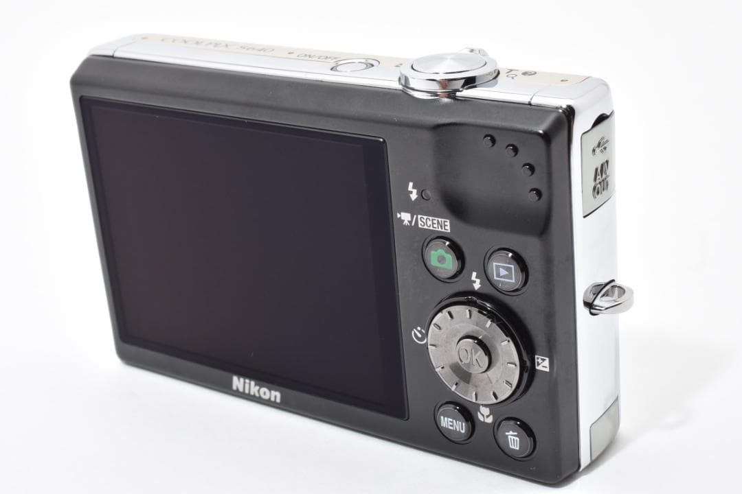 極美品☆Nikon ニコン COOLPIX S640 シルバー デジカメ#963