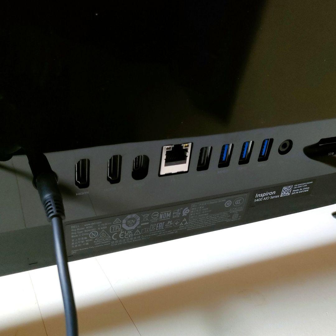 【美品】DELL 一体型PC　第11世代i5／Office／爆速NVMe SSD