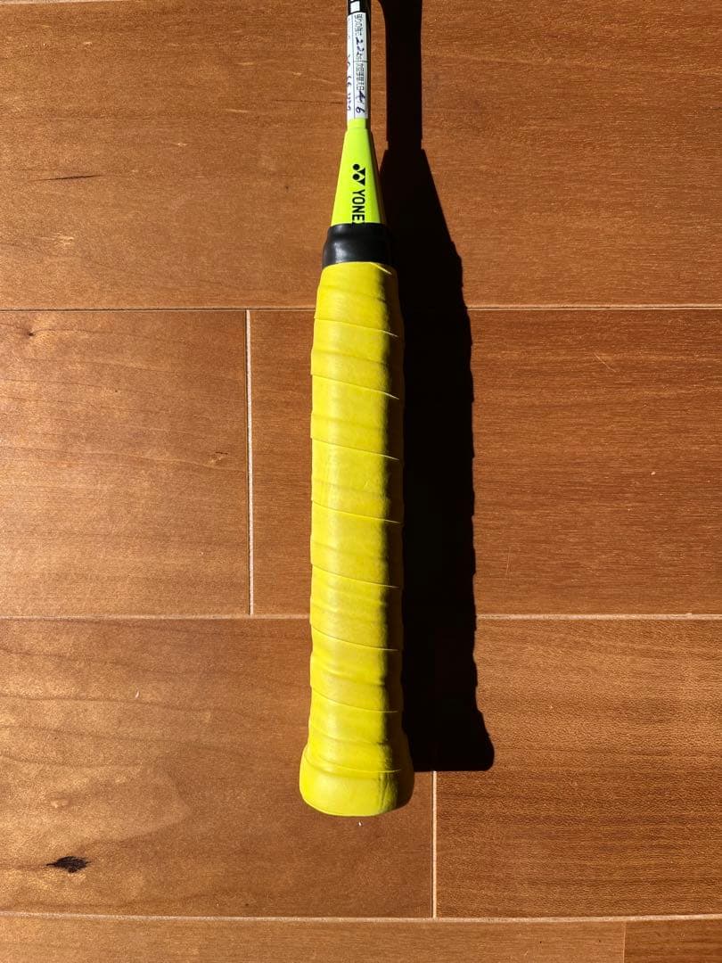イエロー ブラック バドミントンラケット