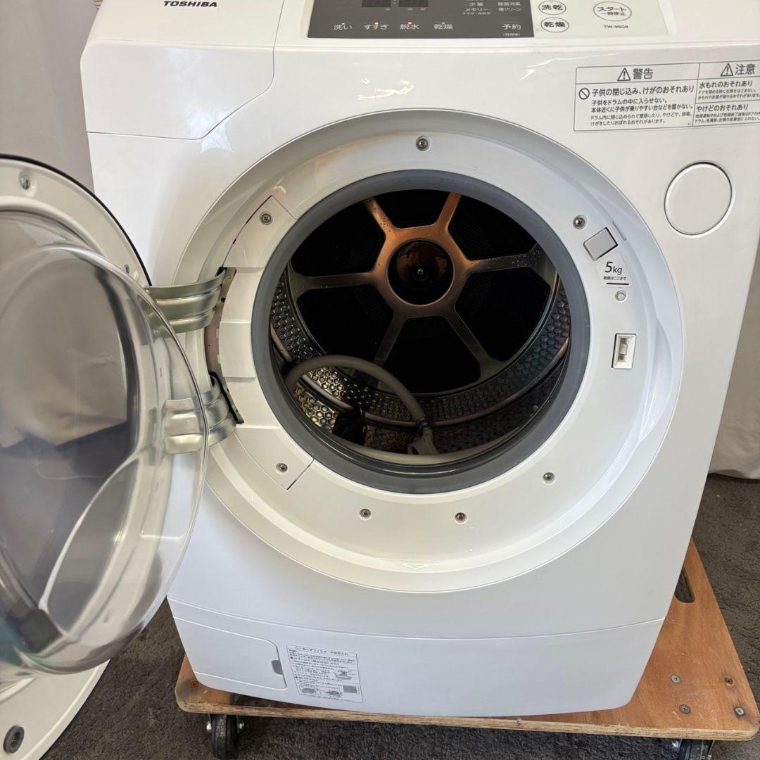 29　ドラム式洗濯機　東芝　9キロ　乾燥　安い　綺麗　左開き　設置無料