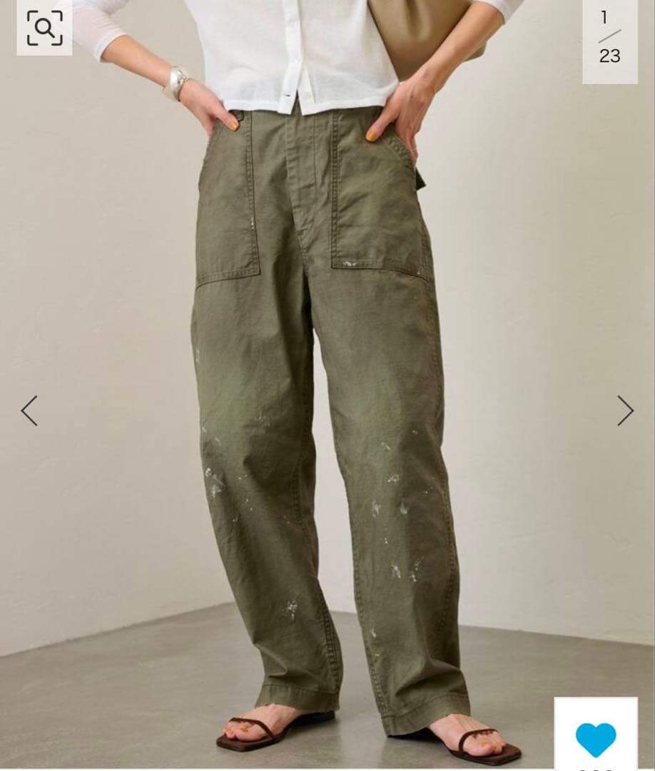 johnbullハードワーカーHWベイカーパンツペイントヴィンテージ加工