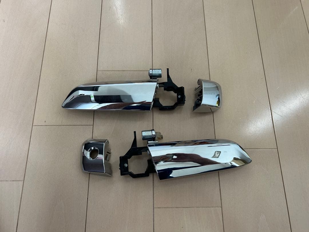 ハイエース 純正 ドアノブ メッキ