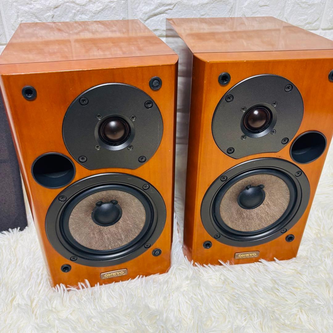 【名機】ONKYO D-102EX 　ブックシェルフ型スピーカー　シリアル同番