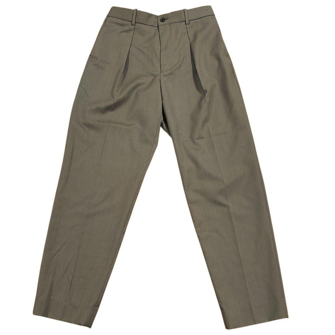 美品✨️MARKAWARE PEGTOP トラウザーズ L グレージュ ウール