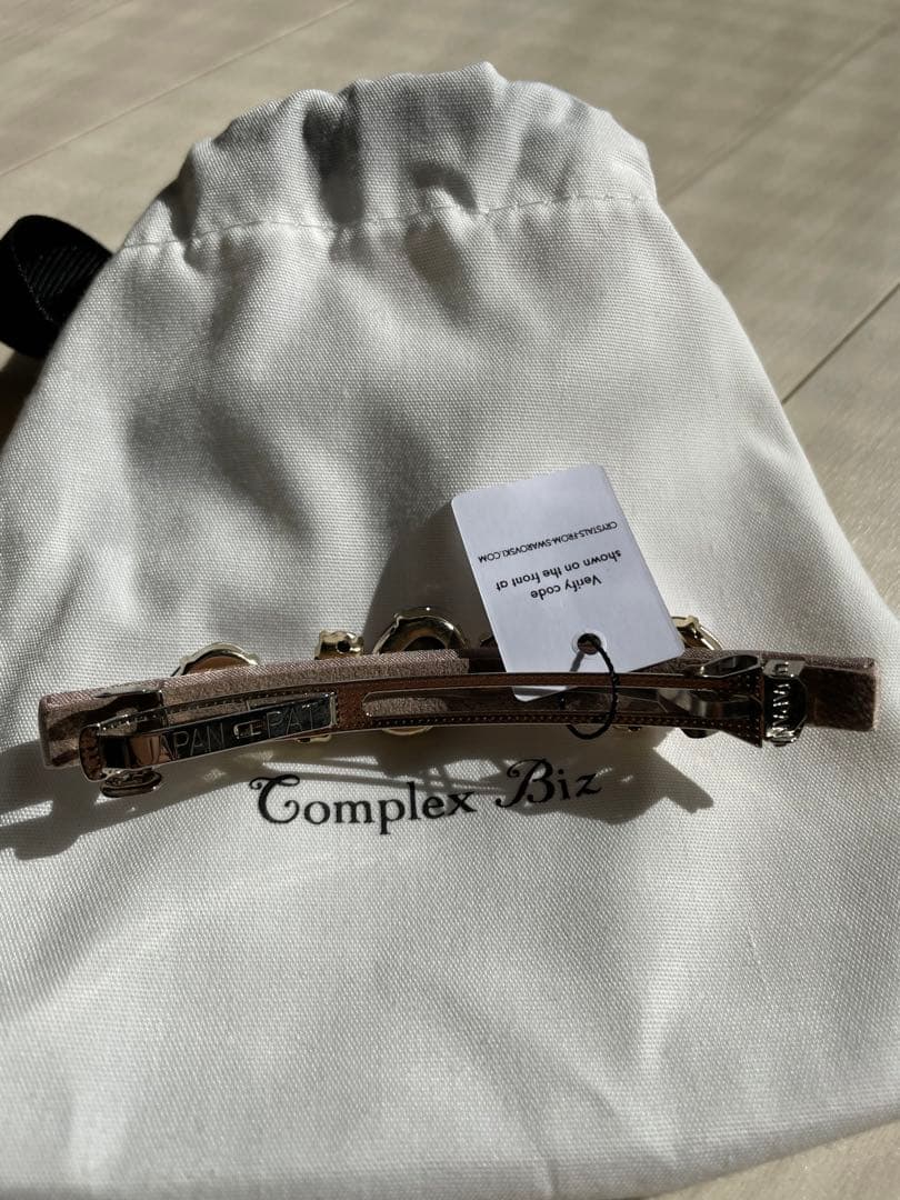 えりさん専用→Complex Biz スワロフスキー ヘアクリップ
