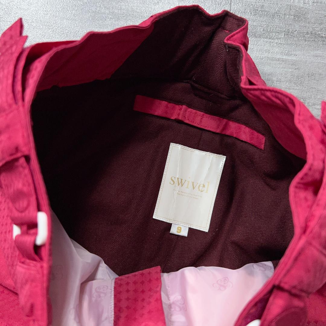 美品 arg × swivel スノーボード 総柄 レディースM スキーウェア