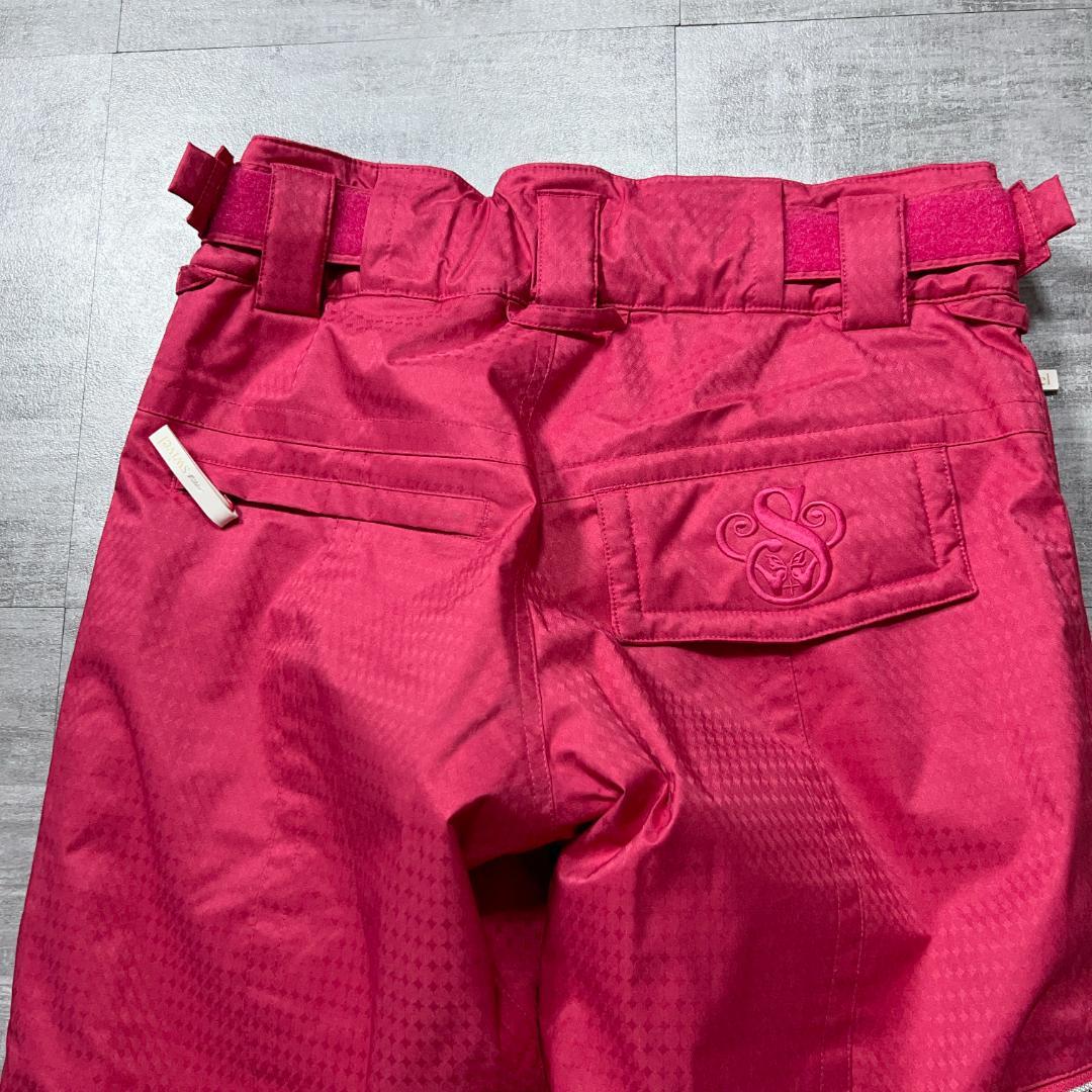 美品 arg × swivel スノーボード 総柄 レディースM スキーウェア