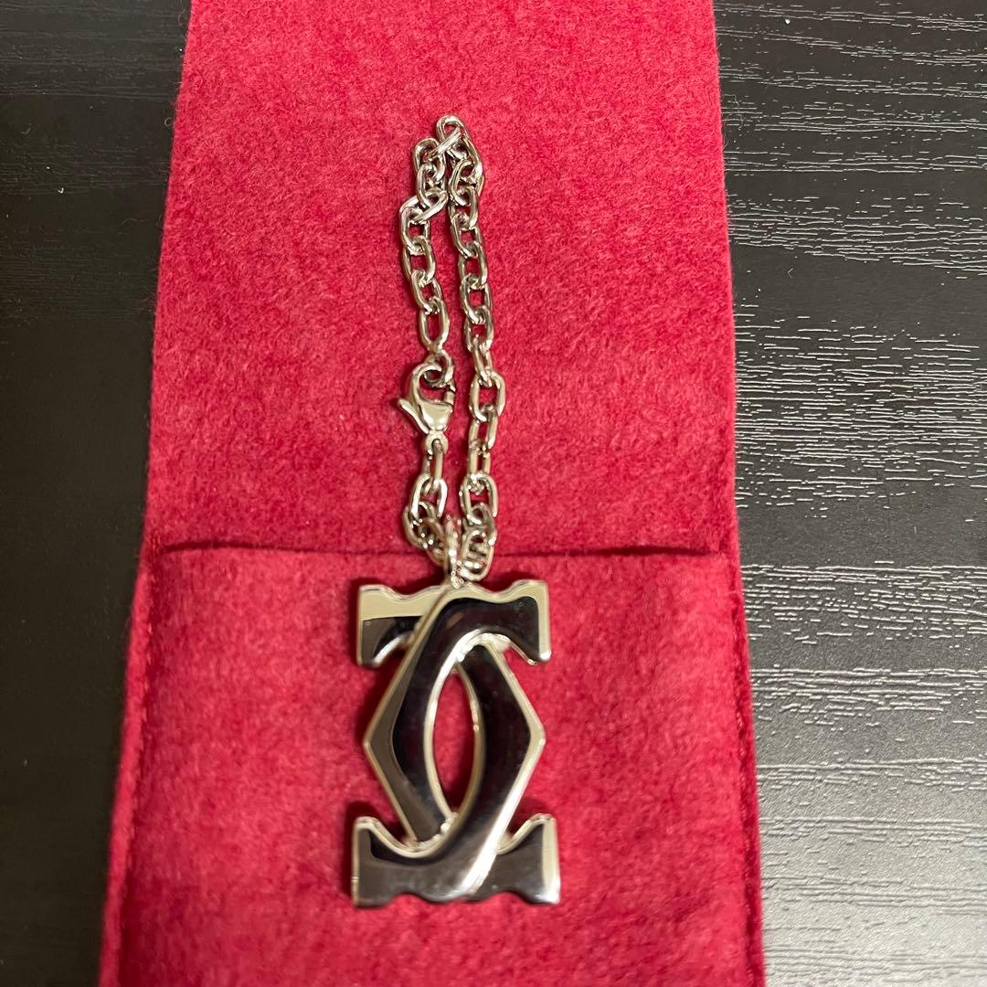 最終値下げ！カルティエ ロゴバックチャーム・ペンダントトップ