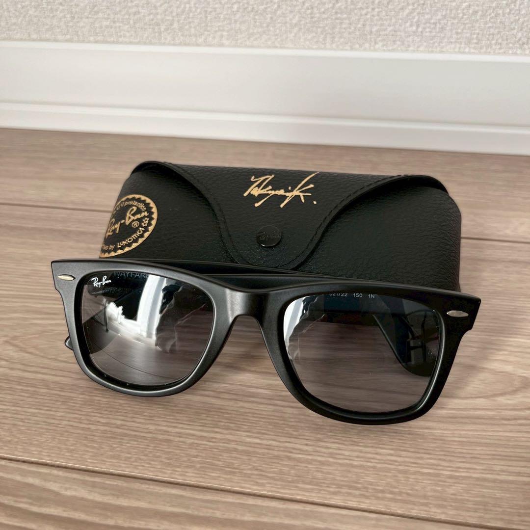 【未使用級】正規 Ray-Ban × 木村拓哉 サングラス ウェイファーラー