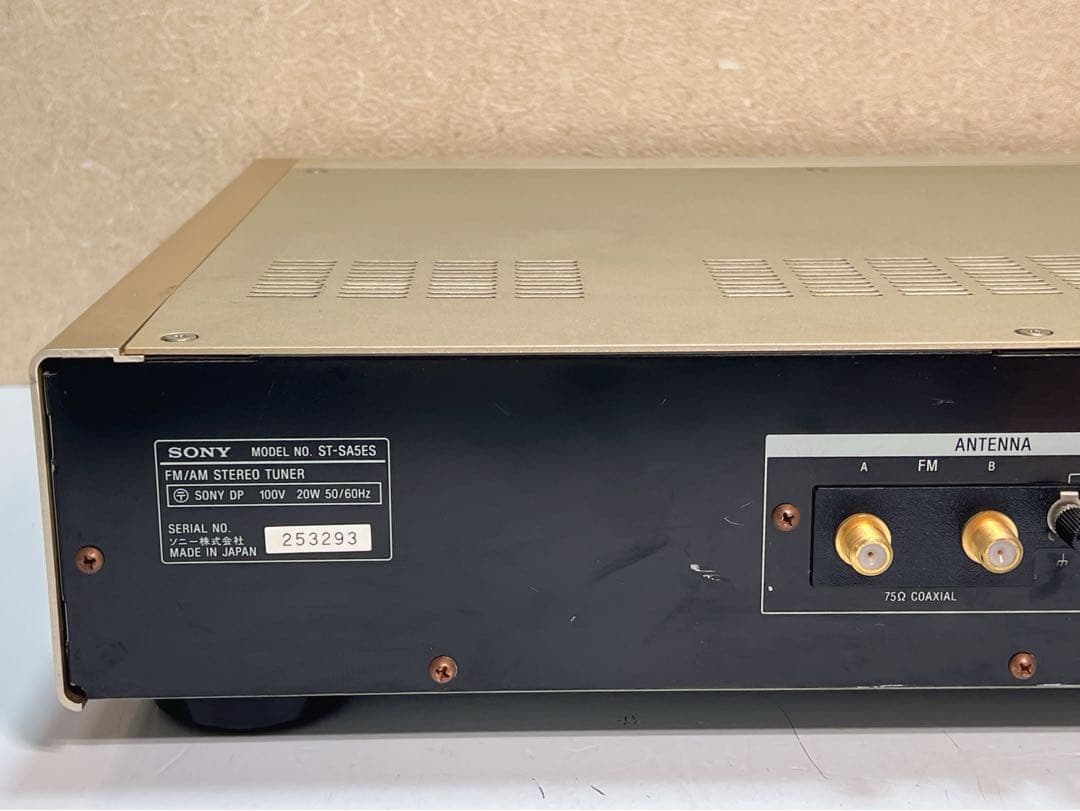SONY ソニー ST-SA5ES FM/AMステレオチューナー