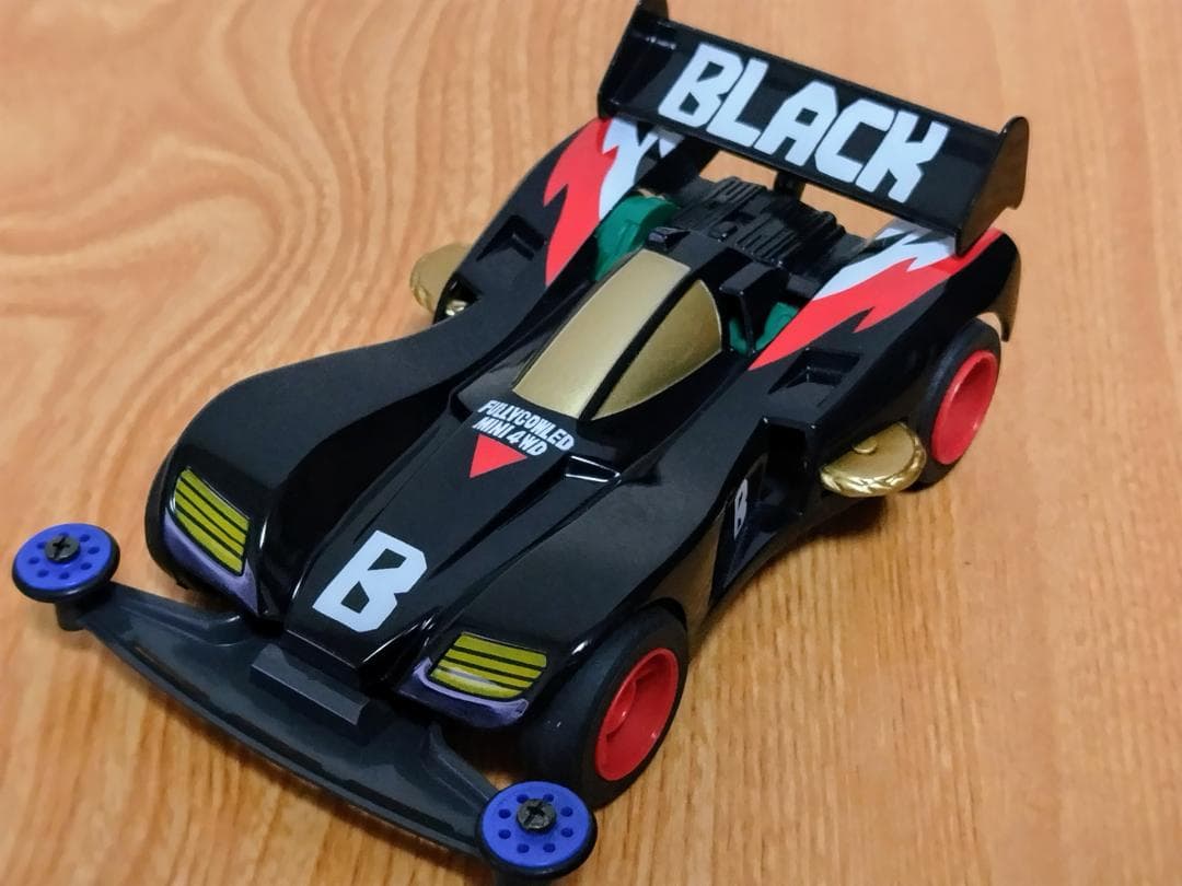 ミニ四駆 ブラックセイバー アニメ版全塗装完成品