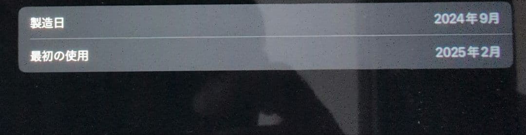 11インチ　iPad air M2 wifi 256gb