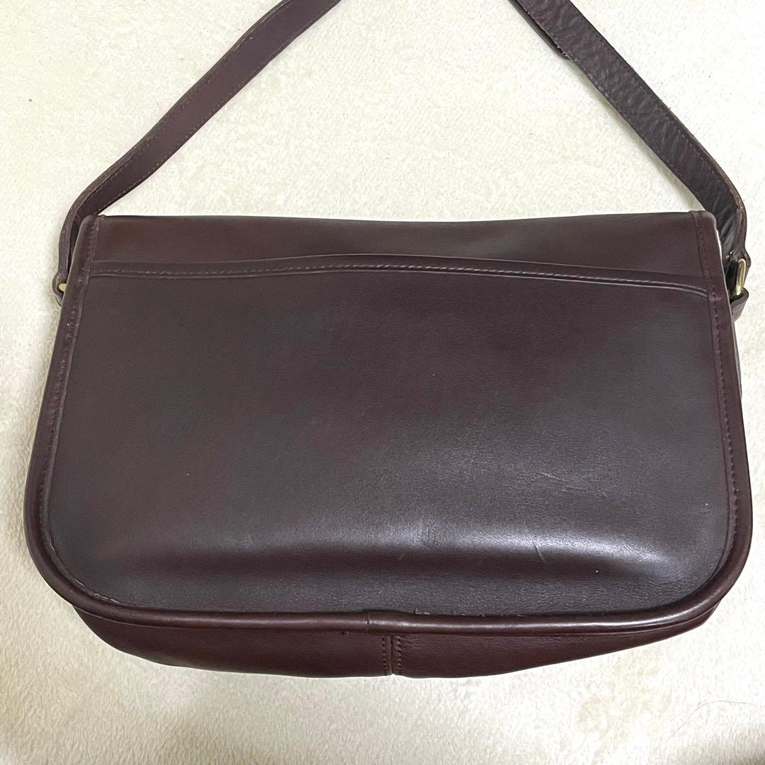 【極美品】 オールドコーチ シティバッグ ショルダー ターンロック チャーム