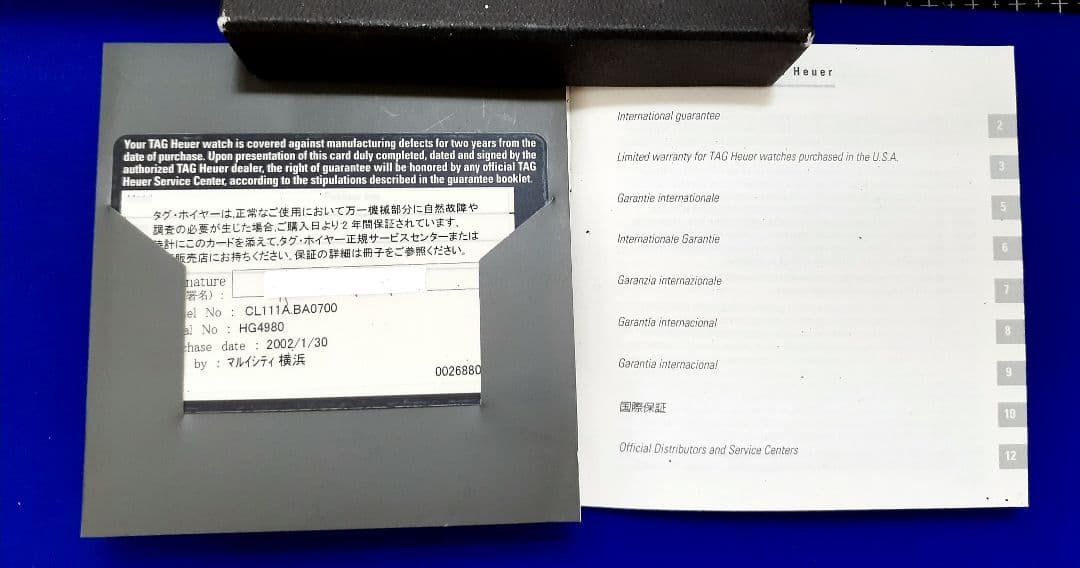 ぽ*ょ様 TAG Heuer／タグホイヤー／CL111A／フォーミュラ１ キリウ