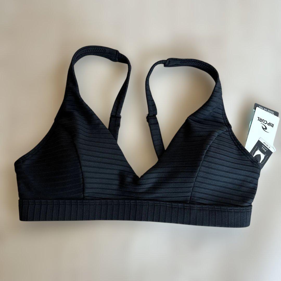 新品未使用　RipCurl リップカール　ビキニ　水着　ブラック　黒