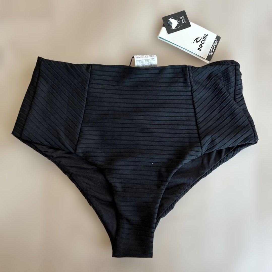 新品未使用　RipCurl リップカール　ビキニ　水着　ブラック　黒