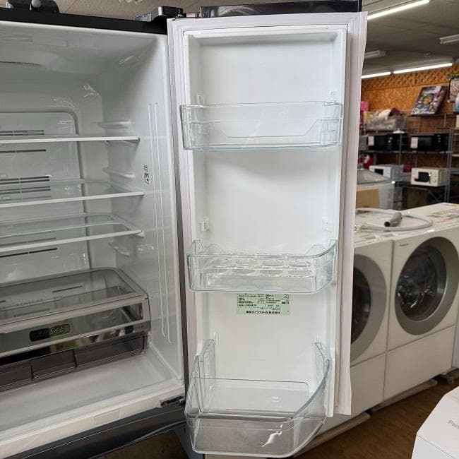 地域限定送料無料　美品 TOSHIBA 東芝 冷凍冷蔵庫 GR-K460FWX