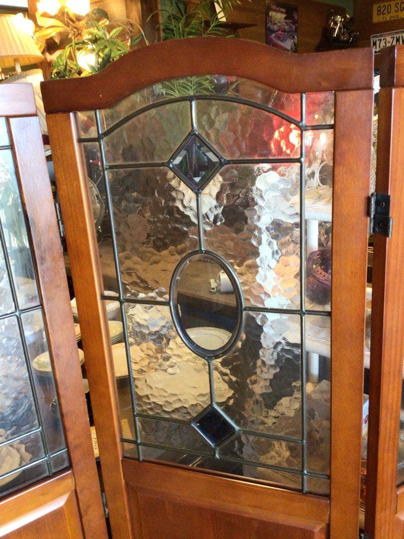 [楓] ステンドグラス　パーテーション　衝立　間仕切り