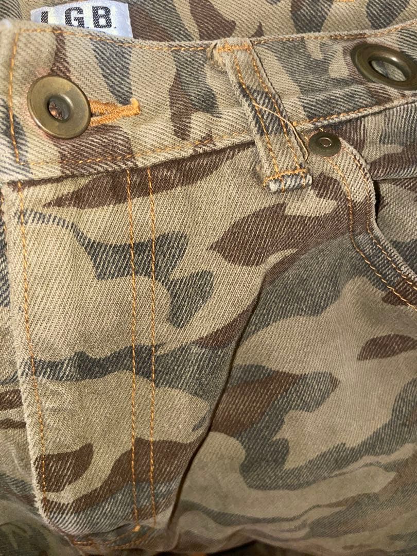 最終価格【LGB】迷彩カーゴパンツ(MANIAC×BEAMS限定コラボ品)