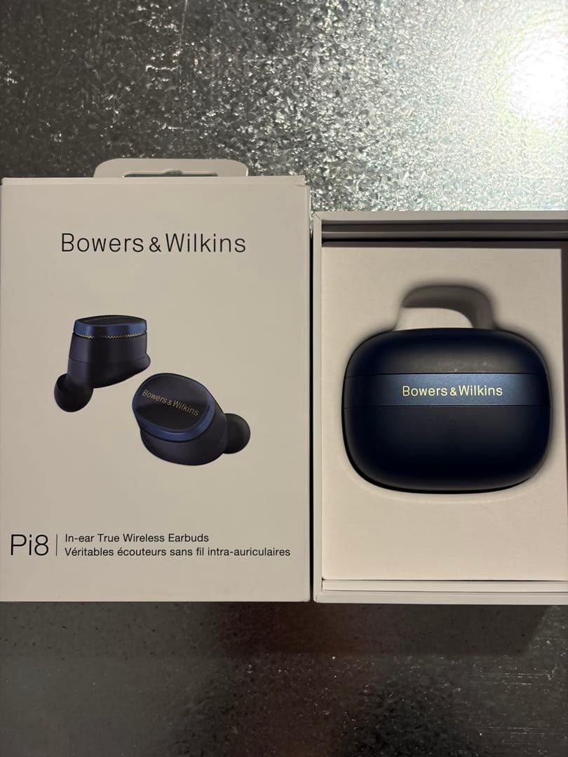 Bowers & Wilkins Pi8 B&W イヤホン ブルー