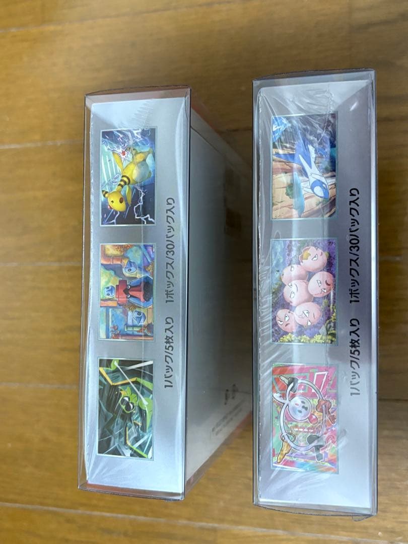 楽園のドラゴ-ナとロケット団の栄光未開封BOXシュリンク付き