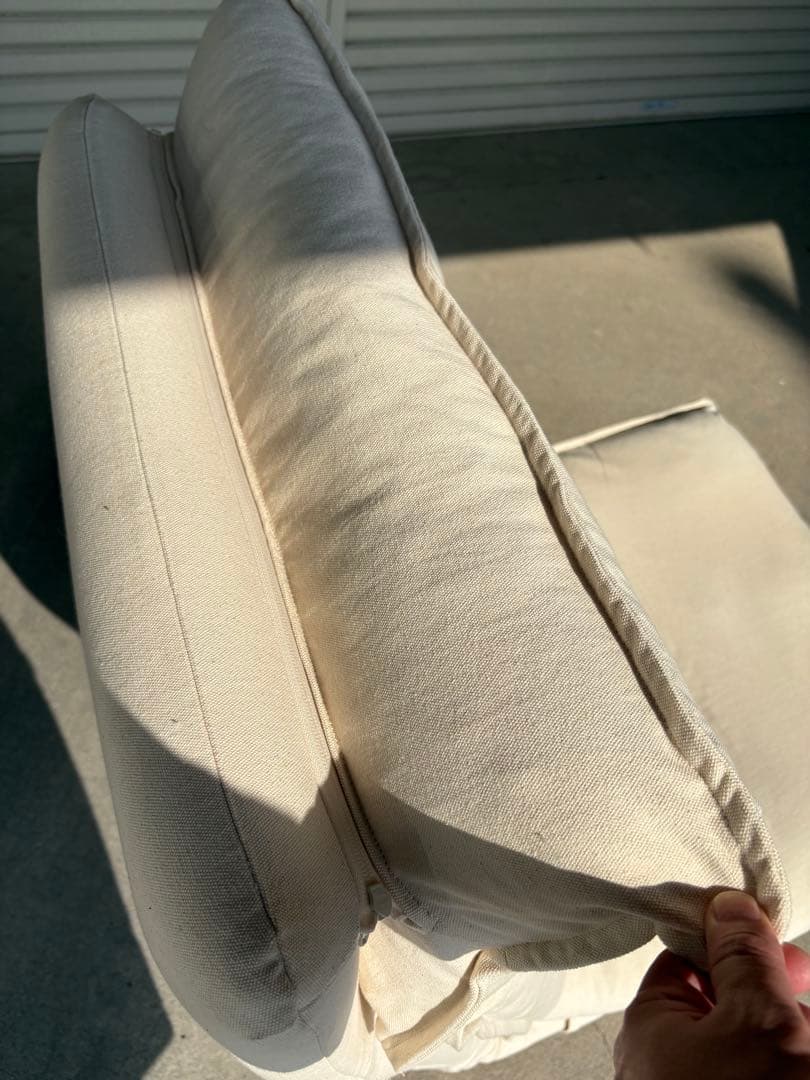 無印良品　ハイバックリクライニングソファ（中古品）