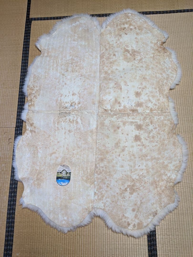 BOWRON　ムートン　ラグ４枚もの