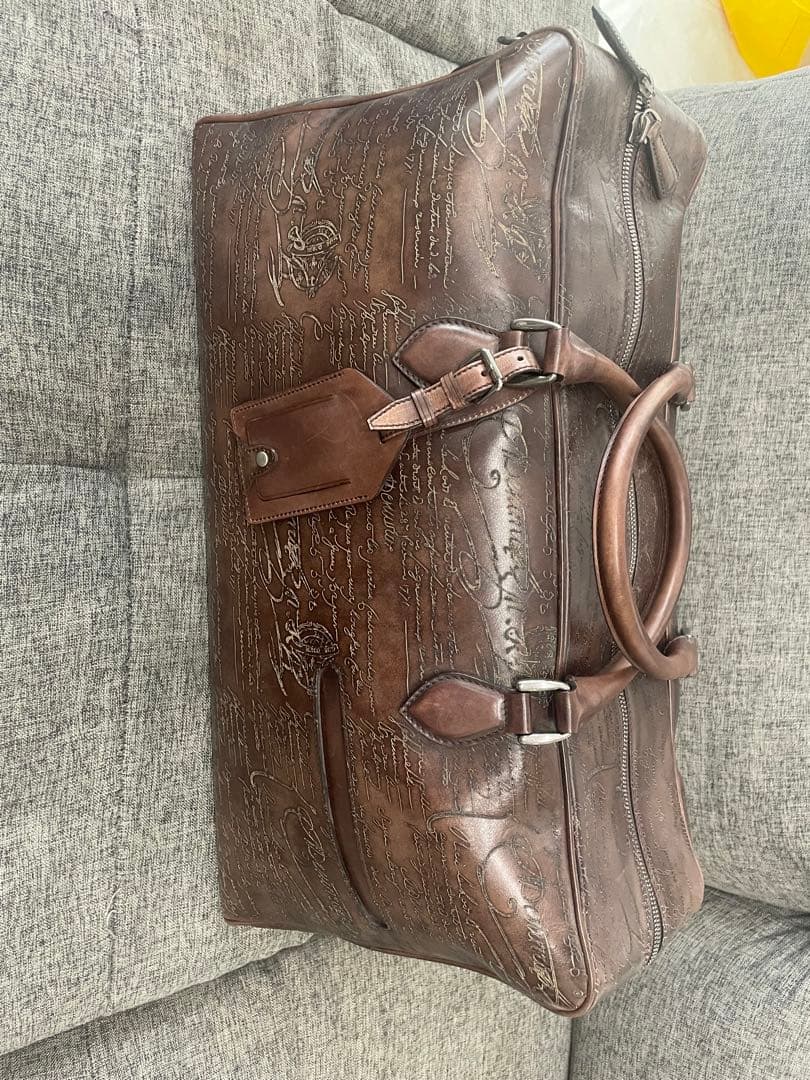 ベルルッティ　ボストン　ショルダーバッグ