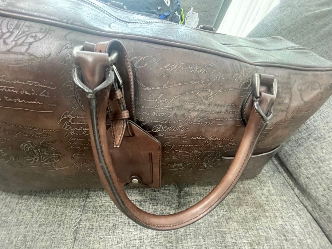 ベルルッティ　ボストン　ショルダーバッグ