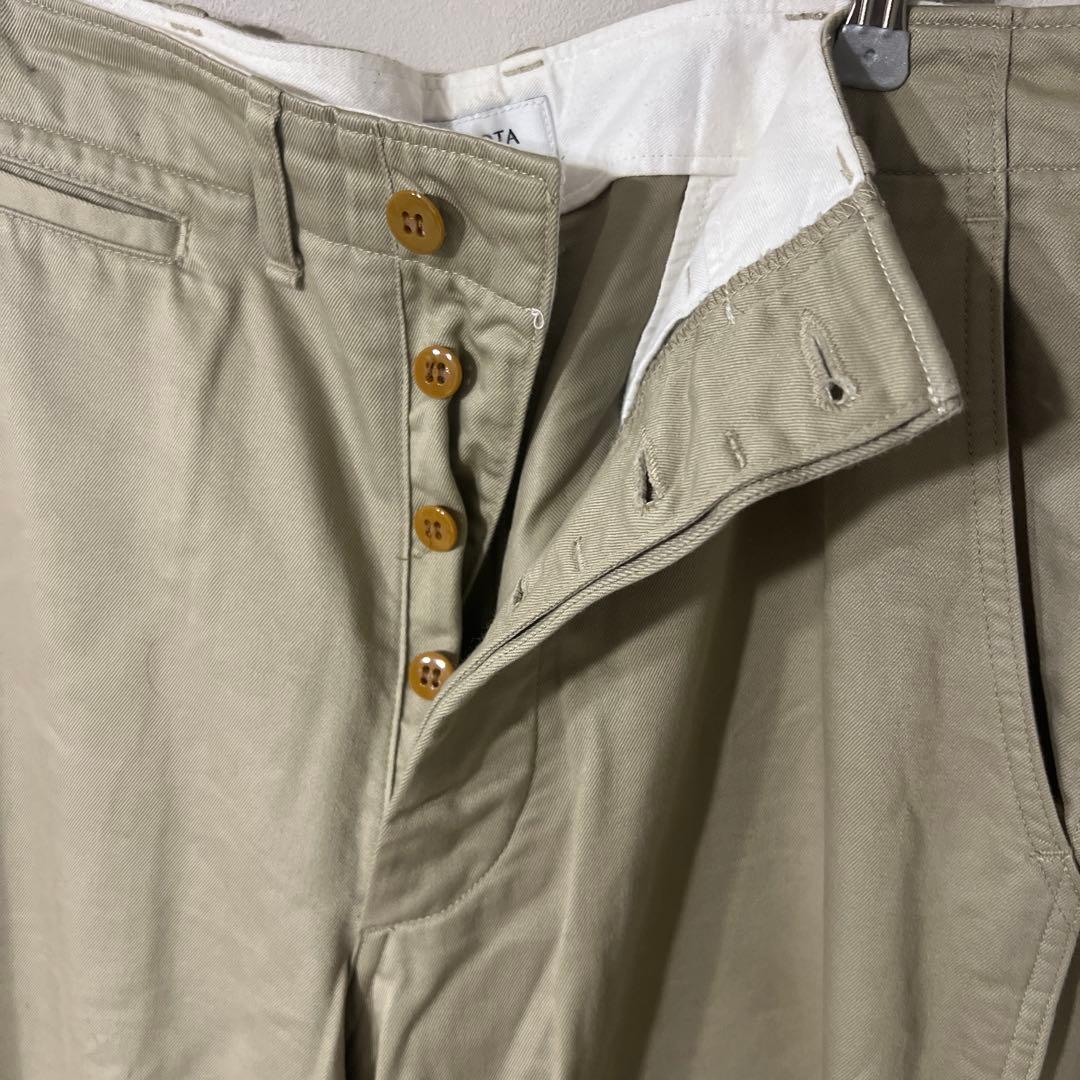【最終値下げ】CIOTA スビンコットンウエポンチノパンツ 綿100% サイズ5