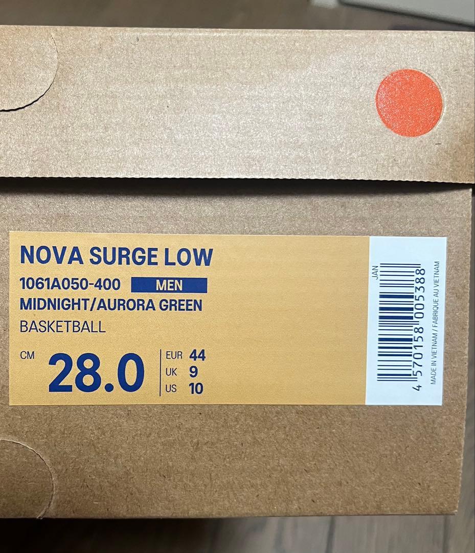 ballaholic ボーラホリック　nova surge low 28cm