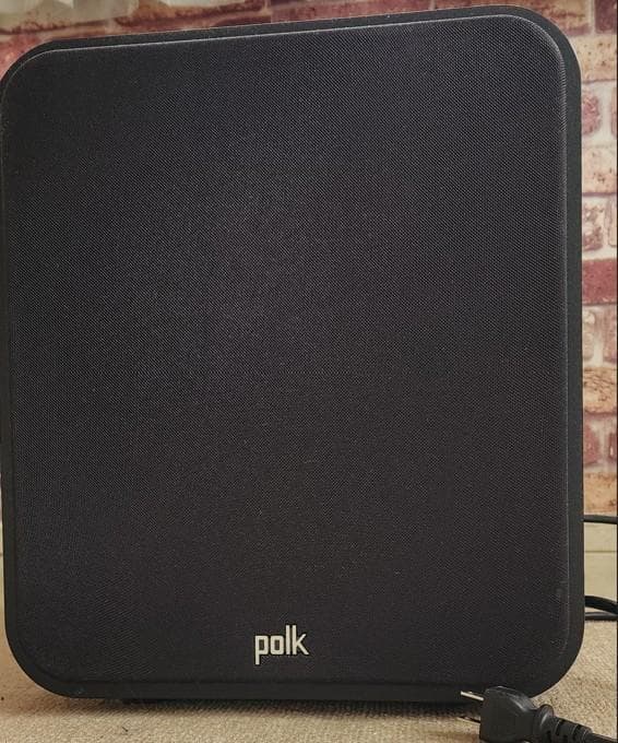 POLK AUDIO 8インチ・サブウーハー　ES8SW ブラック