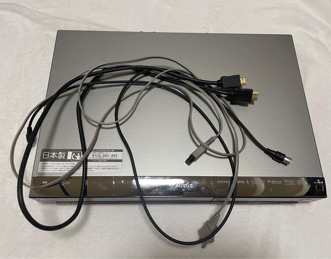 SHARP AQUOSテレビ LC-40L5 ブルーレイ BD-HDW35