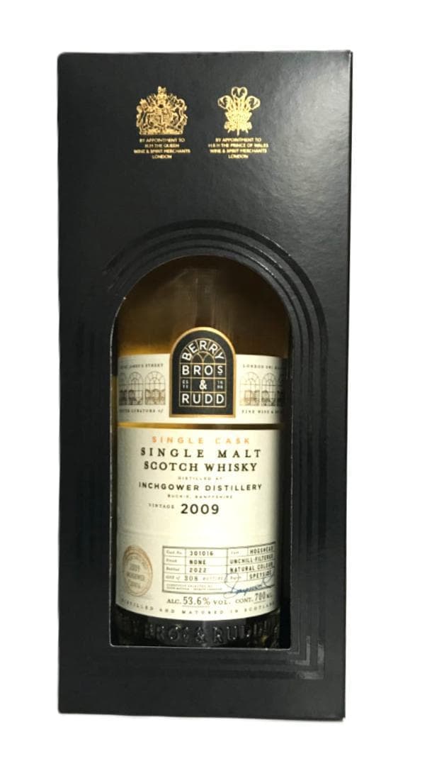 ＊まとめ買い割引＊インチガワー 2009 ベリーズ 53.6% 700ml