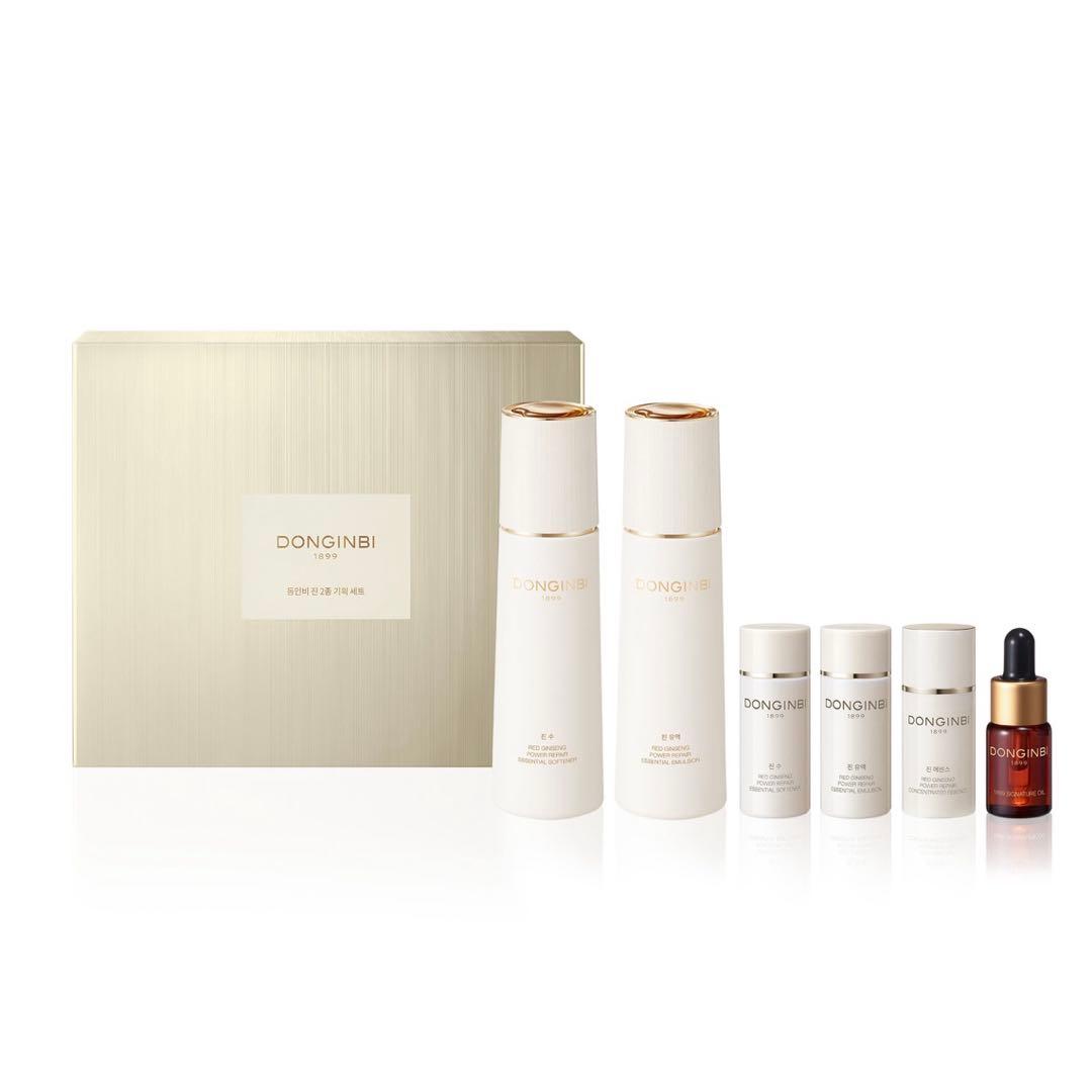 正官庄 DONGINBI ジン　化粧水&乳液　(ミニセットおまけ付きパッケージ)